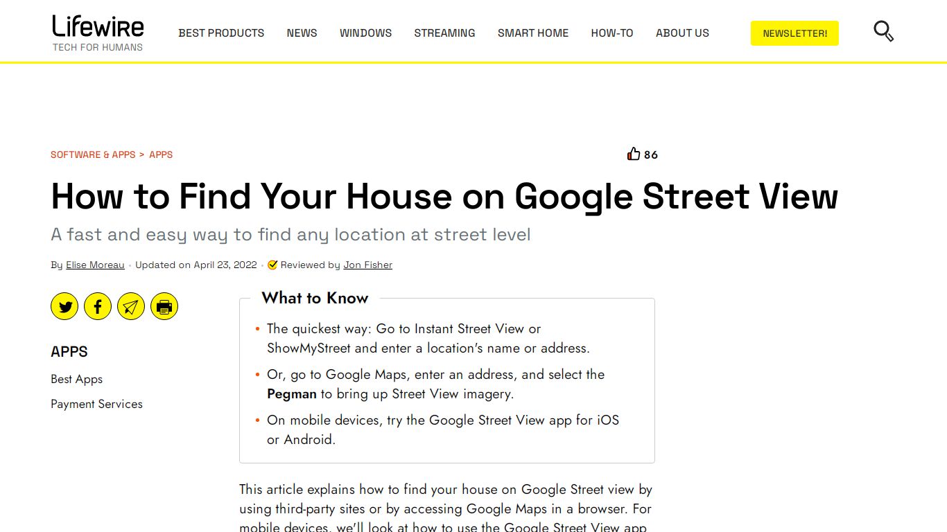 How to Find Your House on Google Street View - Lifewire